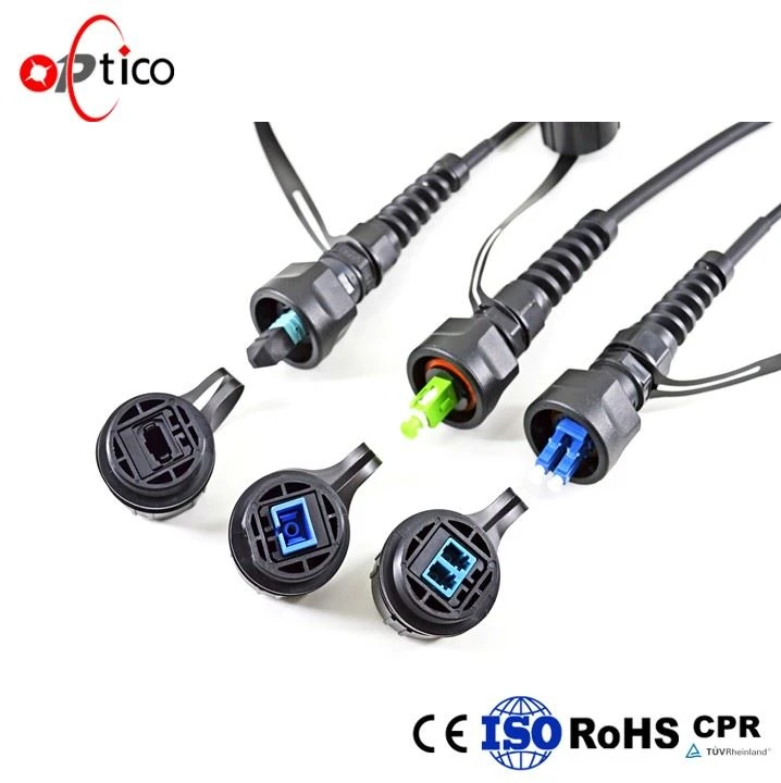 מחברים עמידים למים מסדרת ODVA