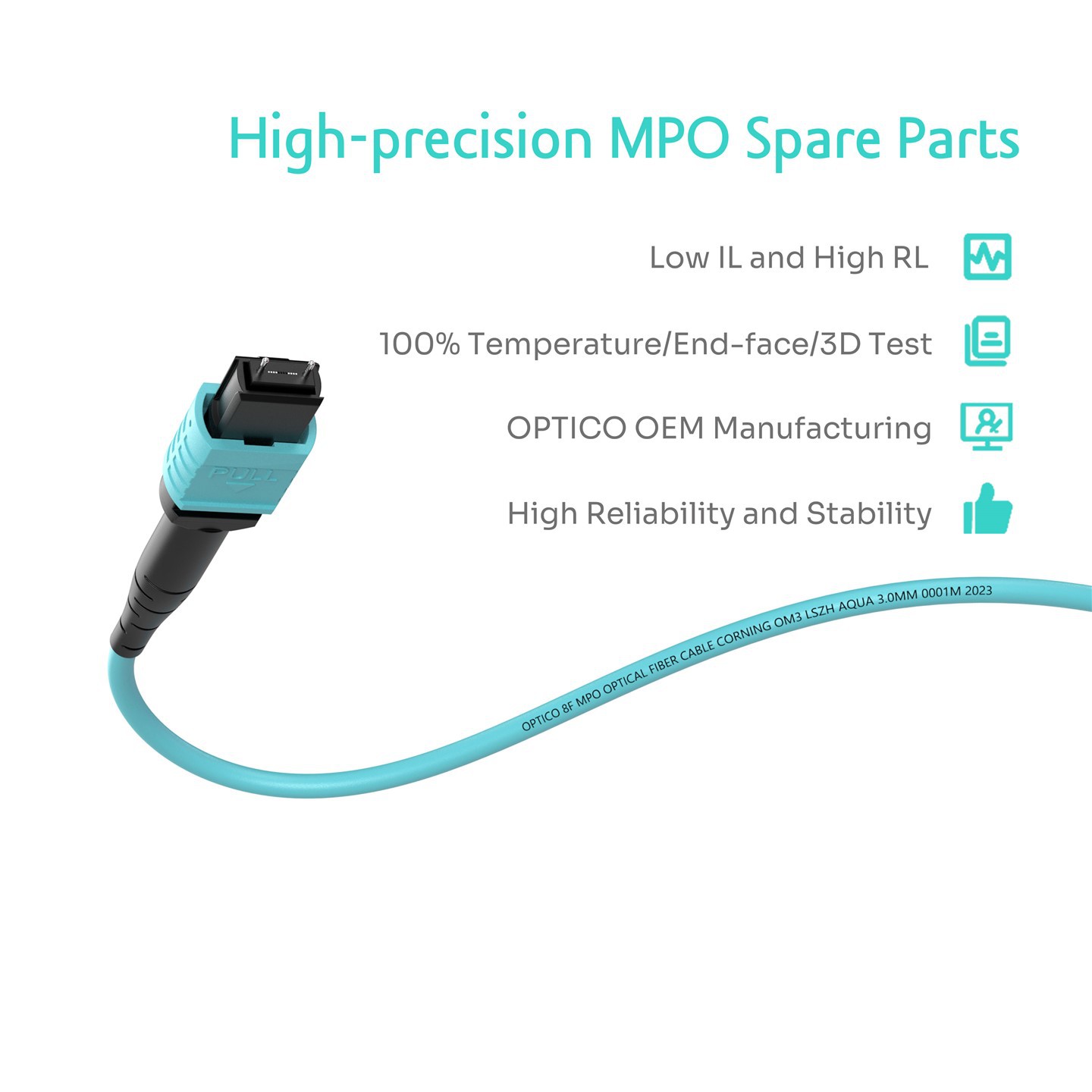 MPO To LC Breakout Cable MPO To LC Breakout Cable