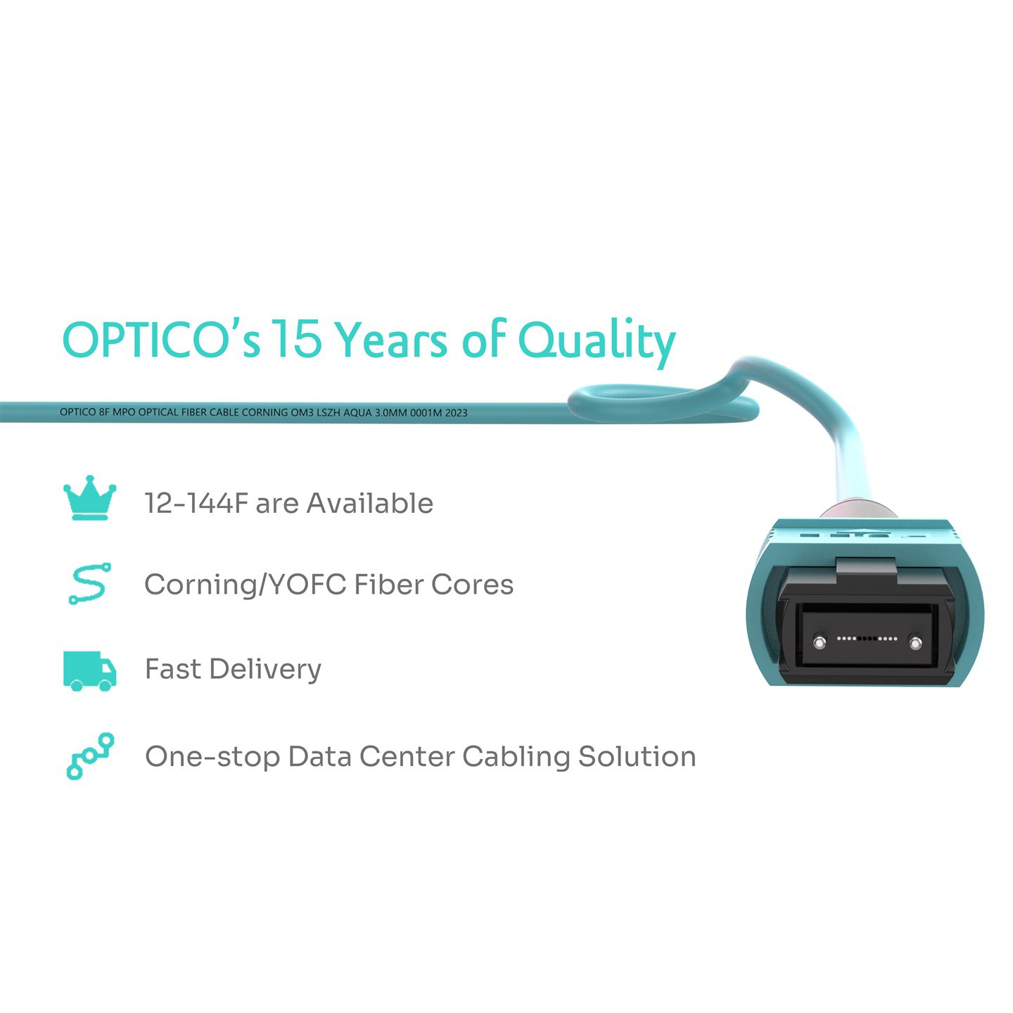 MPO To LC Breakout Cable MPO To LC Breakout Cable