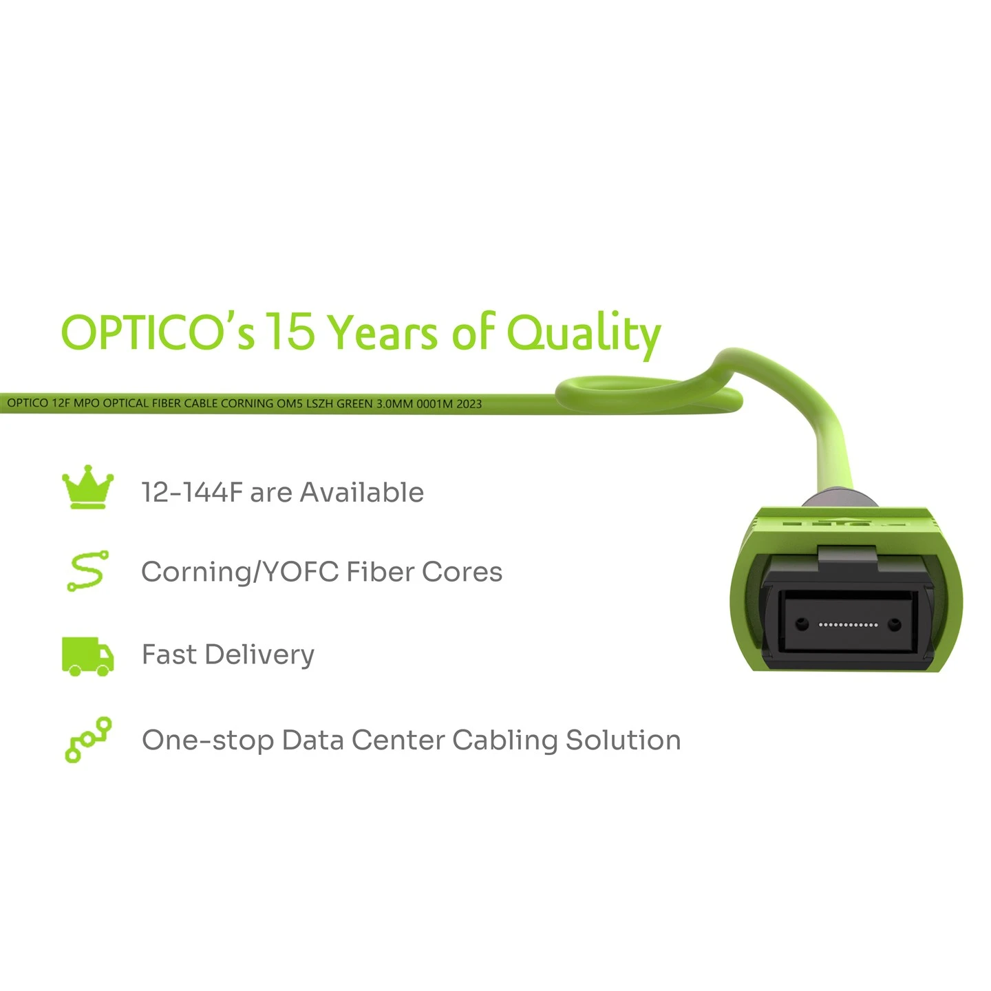 MPO To FC Fanout Patch Cord OM5 MPO To FC Fanout Patch Cord OM5