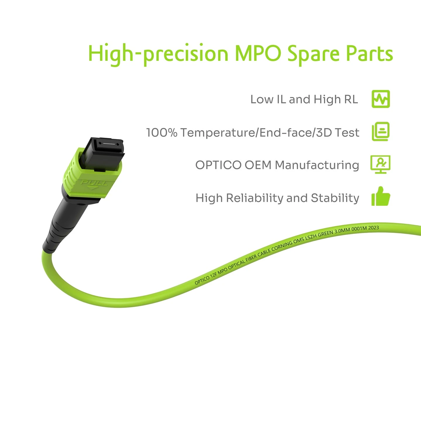 MPO To FC Fanout Patch Cord OM5 MPO To FC Fanout Patch Cord OM5
